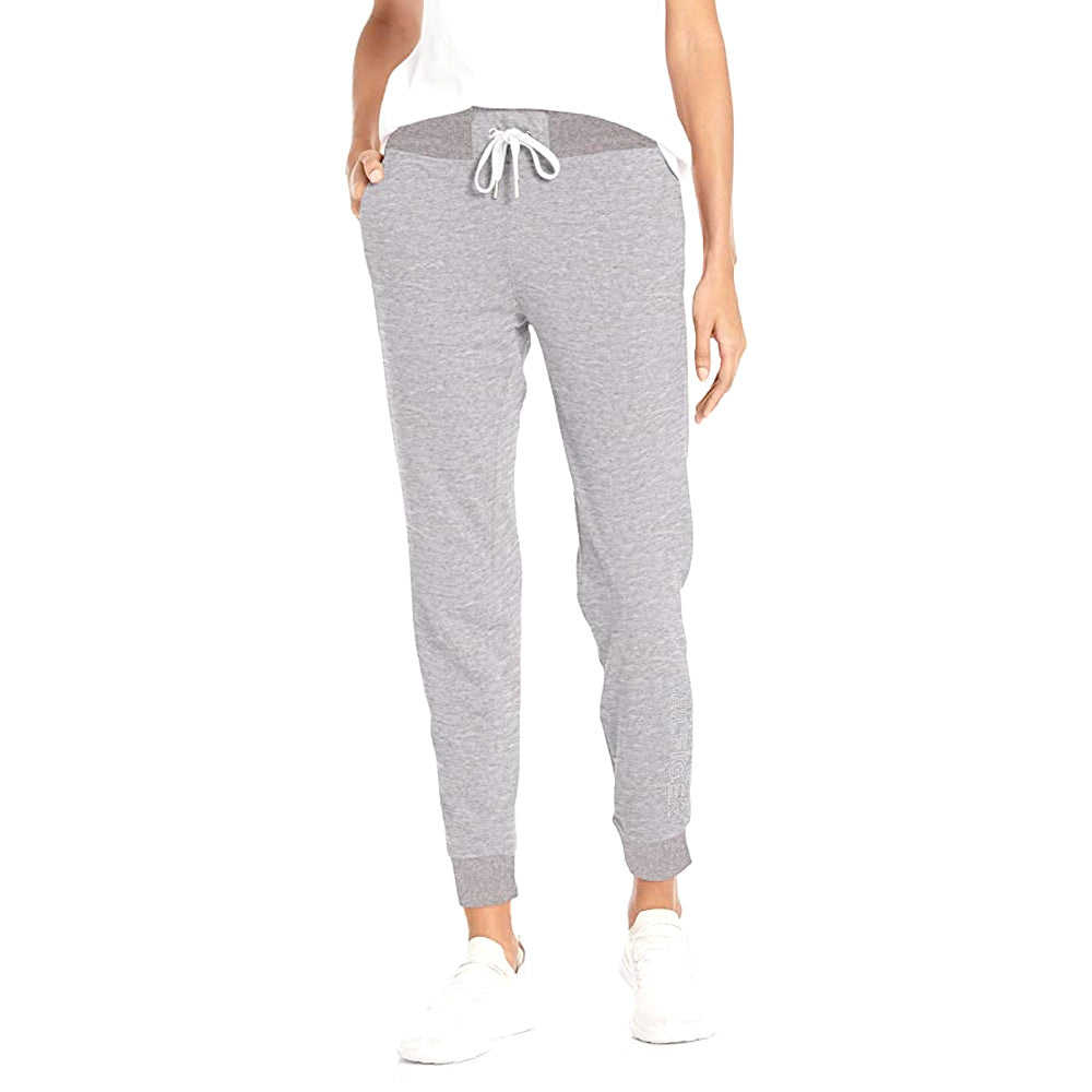 Tommy Hilfiger Size L Womens Heritage Embroidered Sports Jogger/Sweatpants Grey