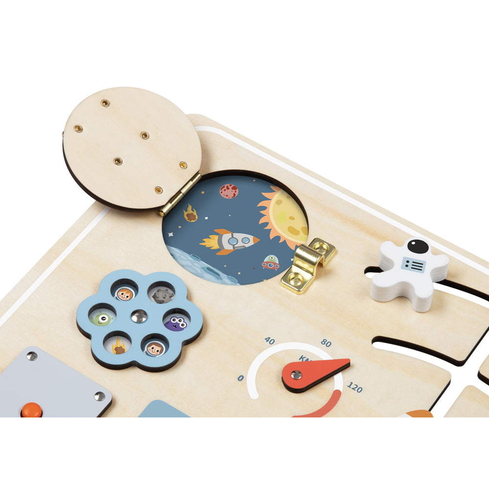 Tooky Toy Busy Board - Space Kids/Childrens Toy 3y+