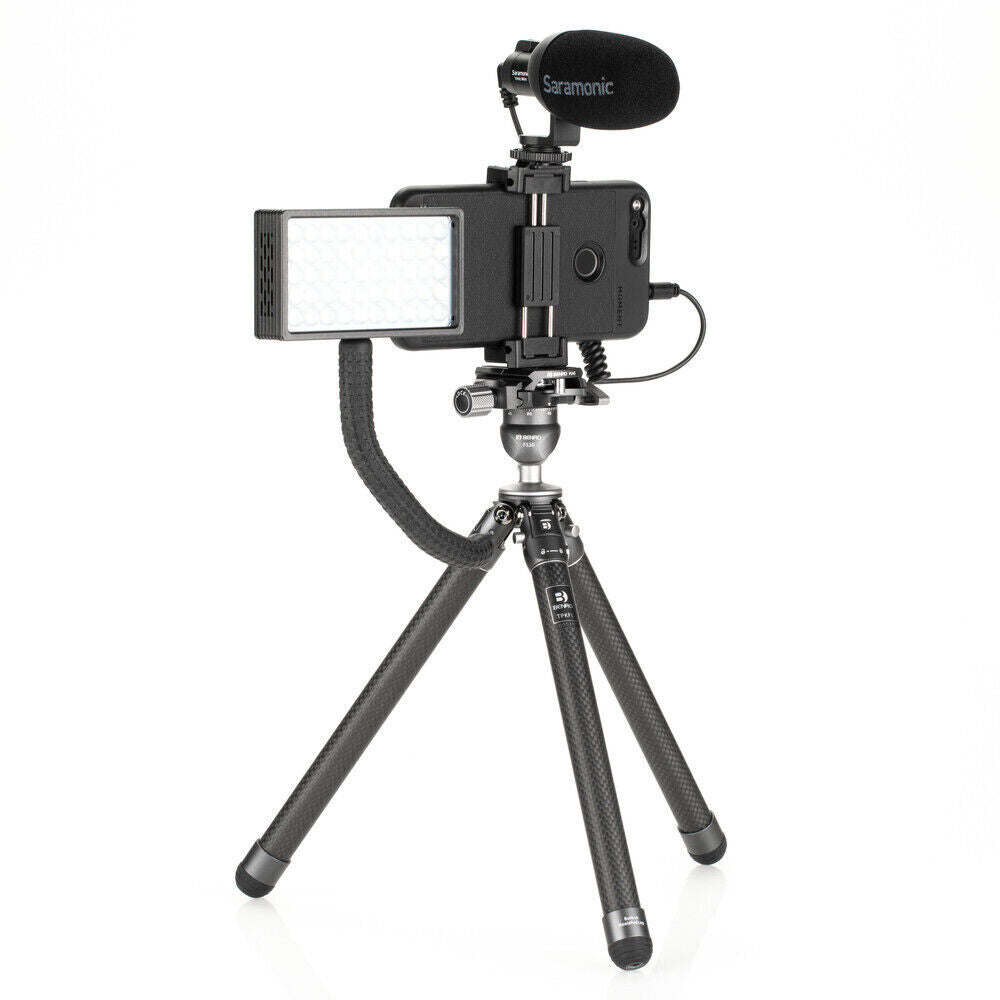 Benro TablePod Carbon Fibre Ball Head Flex Tripod Kit - Grey