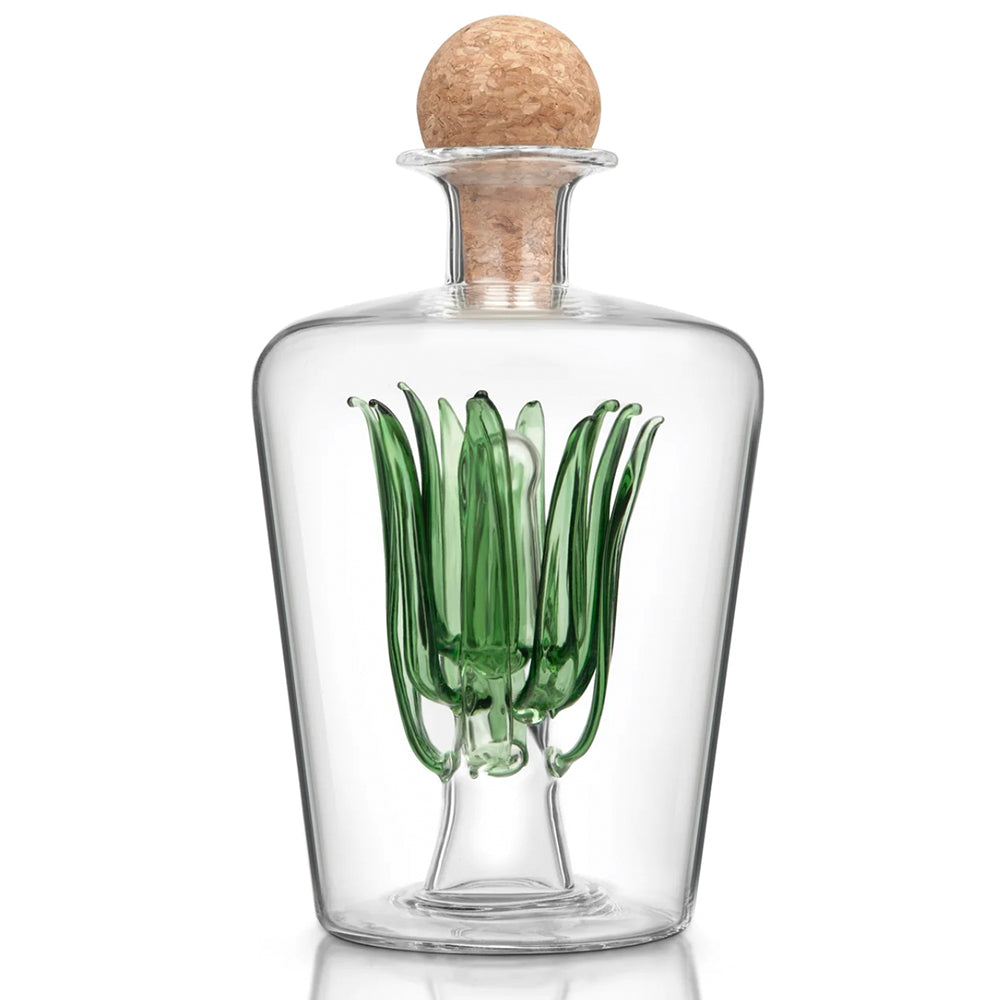 Final Touch 850ml Agave Tequila Decanter Bottle - Clear