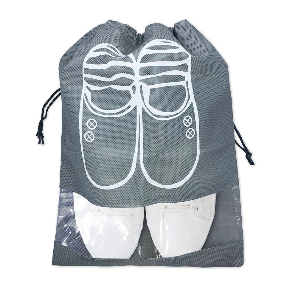 6PK Sky High Travel Lightweight Shoe Storage Luggage Bag