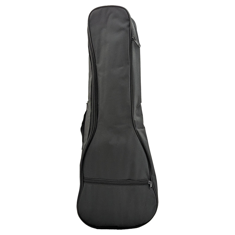2PK Tribute 26" Tenor Ukulele Bag w/ Zip Up Pocket Black
