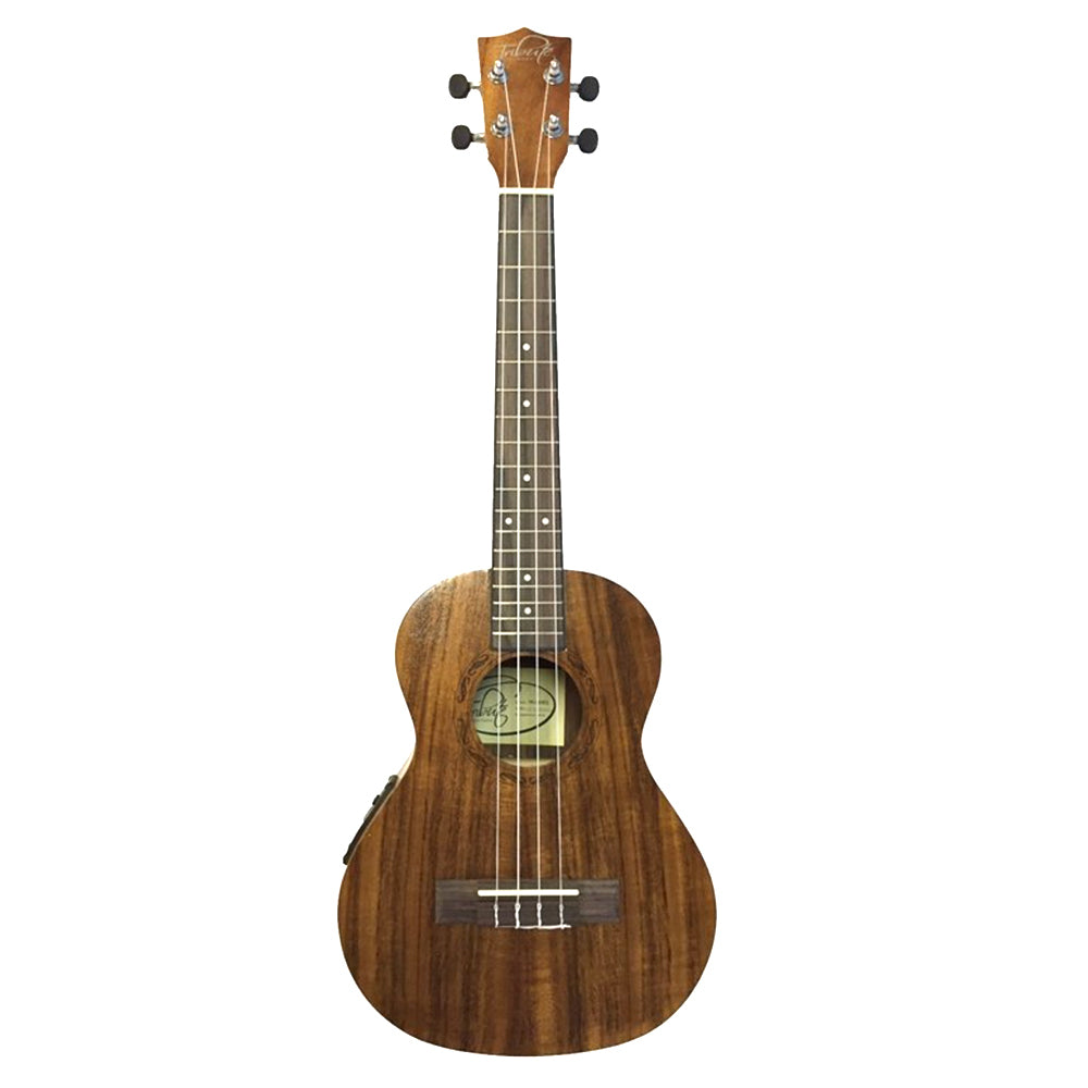 Tribute 25 Inch Soprano Electric Acoustic Ukulele w/" Gig Bag