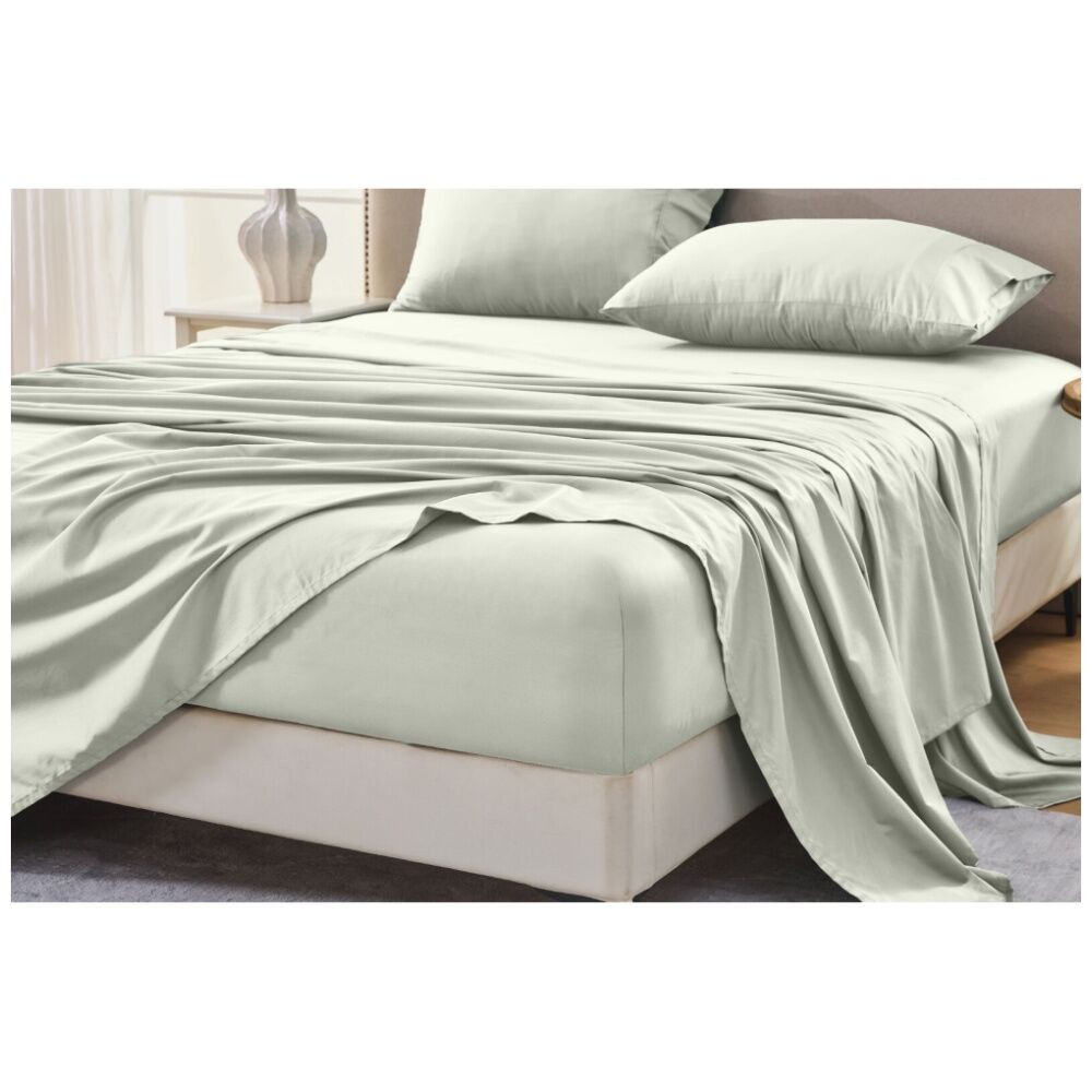 Grosvenor House 500TC Egyptian Cotton Flat Bed Sheet Only Taupe