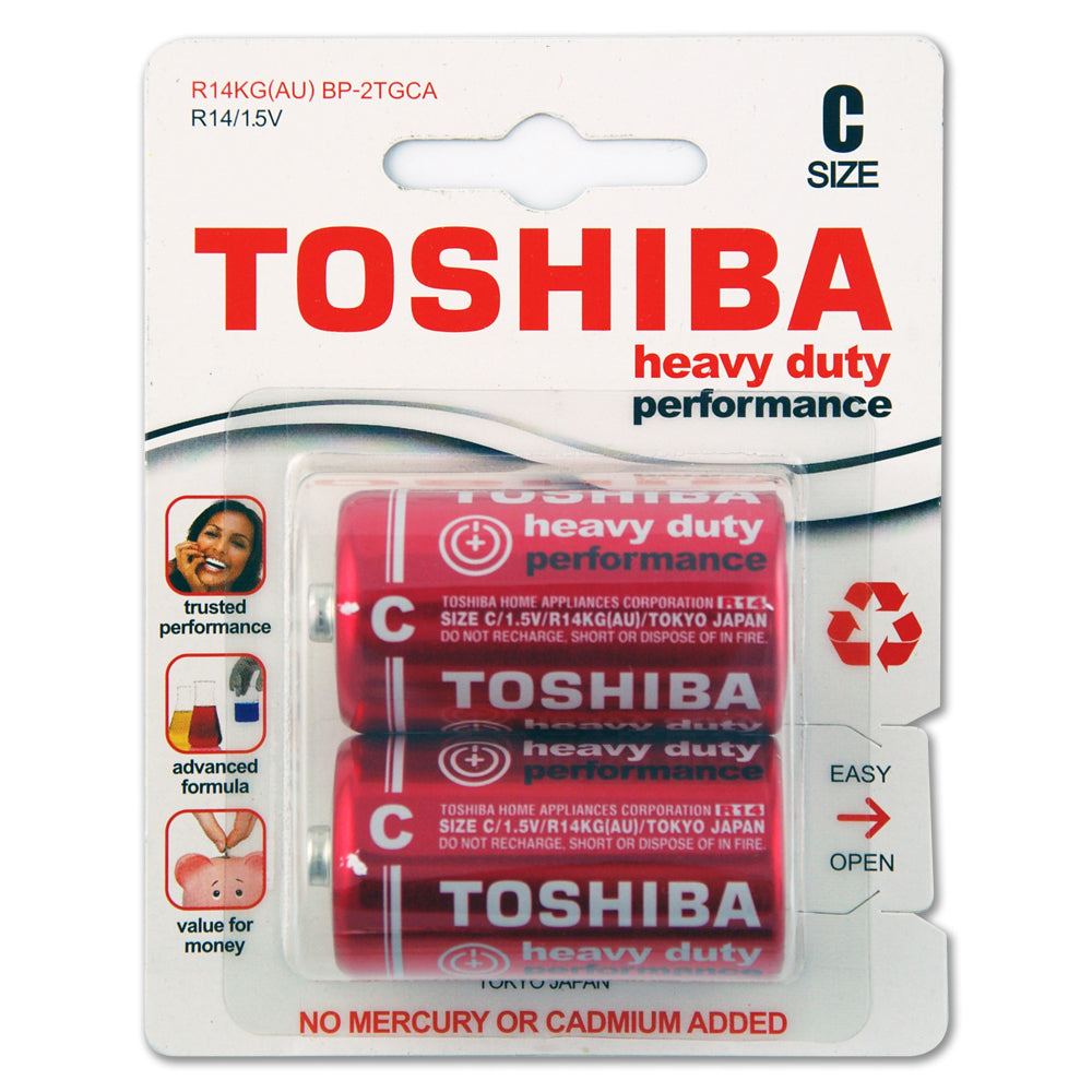 6PK 2pc Toshiba Heavy Duty C
