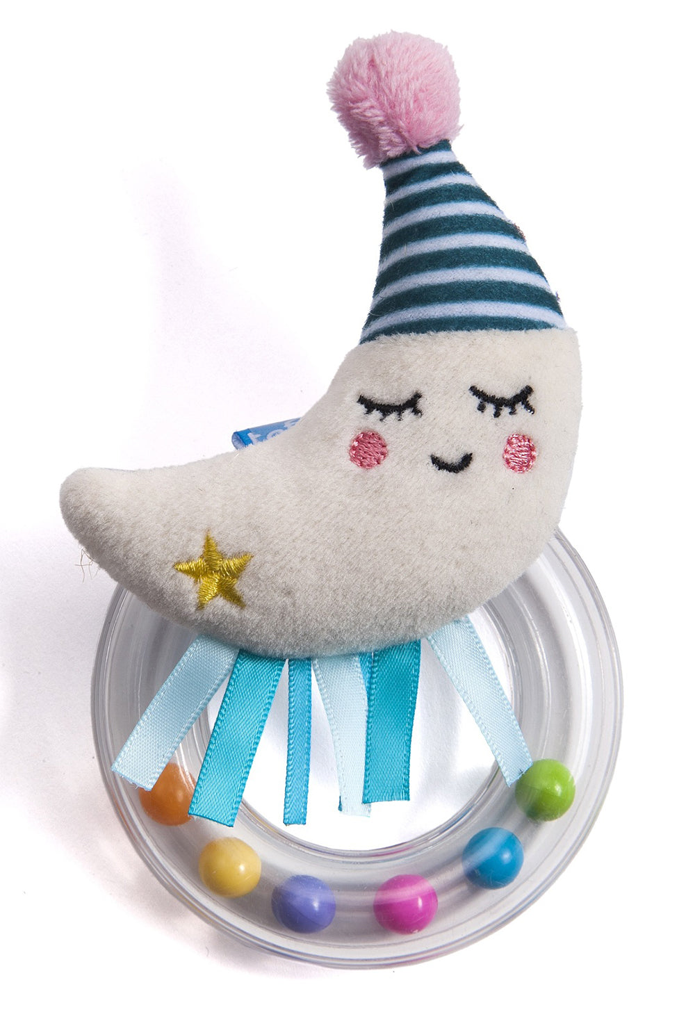 Taf Toys 11cm Mini Moon Rattle Baby/Infant 0m+ Toy