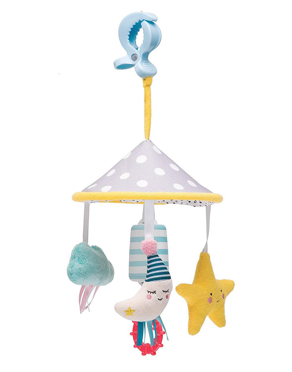 Taf Toys Mini Moon Pram Mobile/Chime Bells Toy w/ Teether