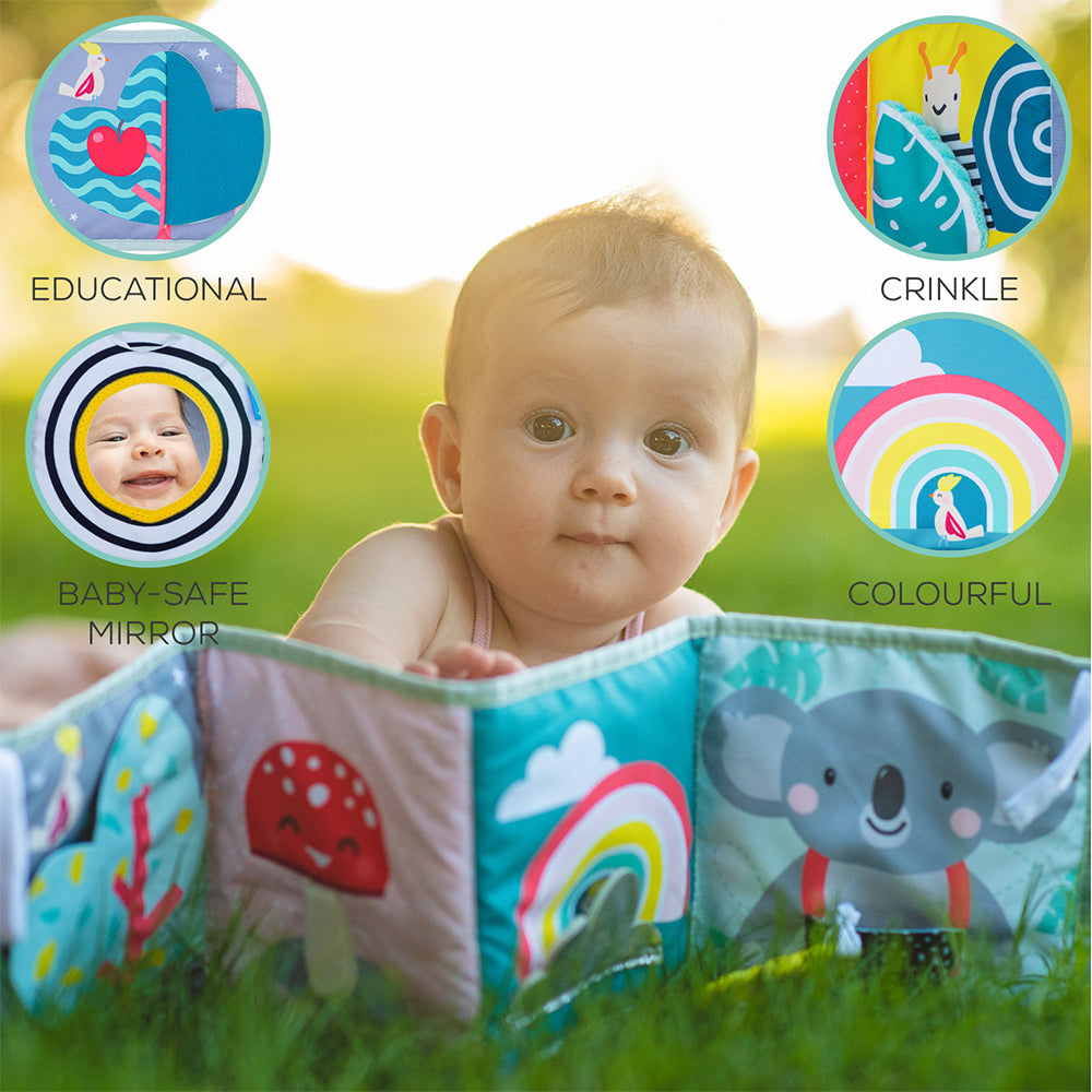 Taf Toys 85cm Koala Clip On Pram Book Baby/Infant 0m+