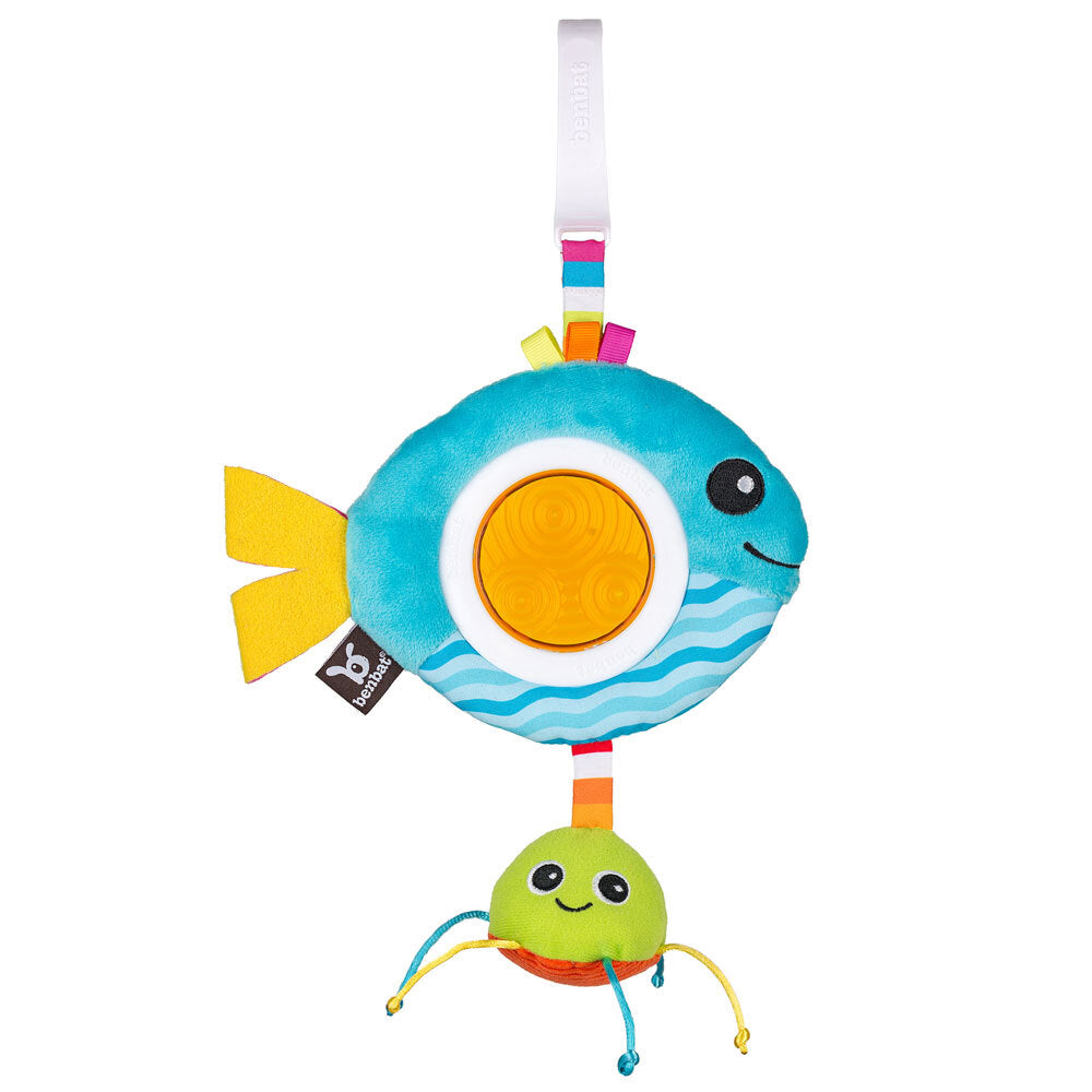 2PK Benbat Dazzle Rattle Fish Toy