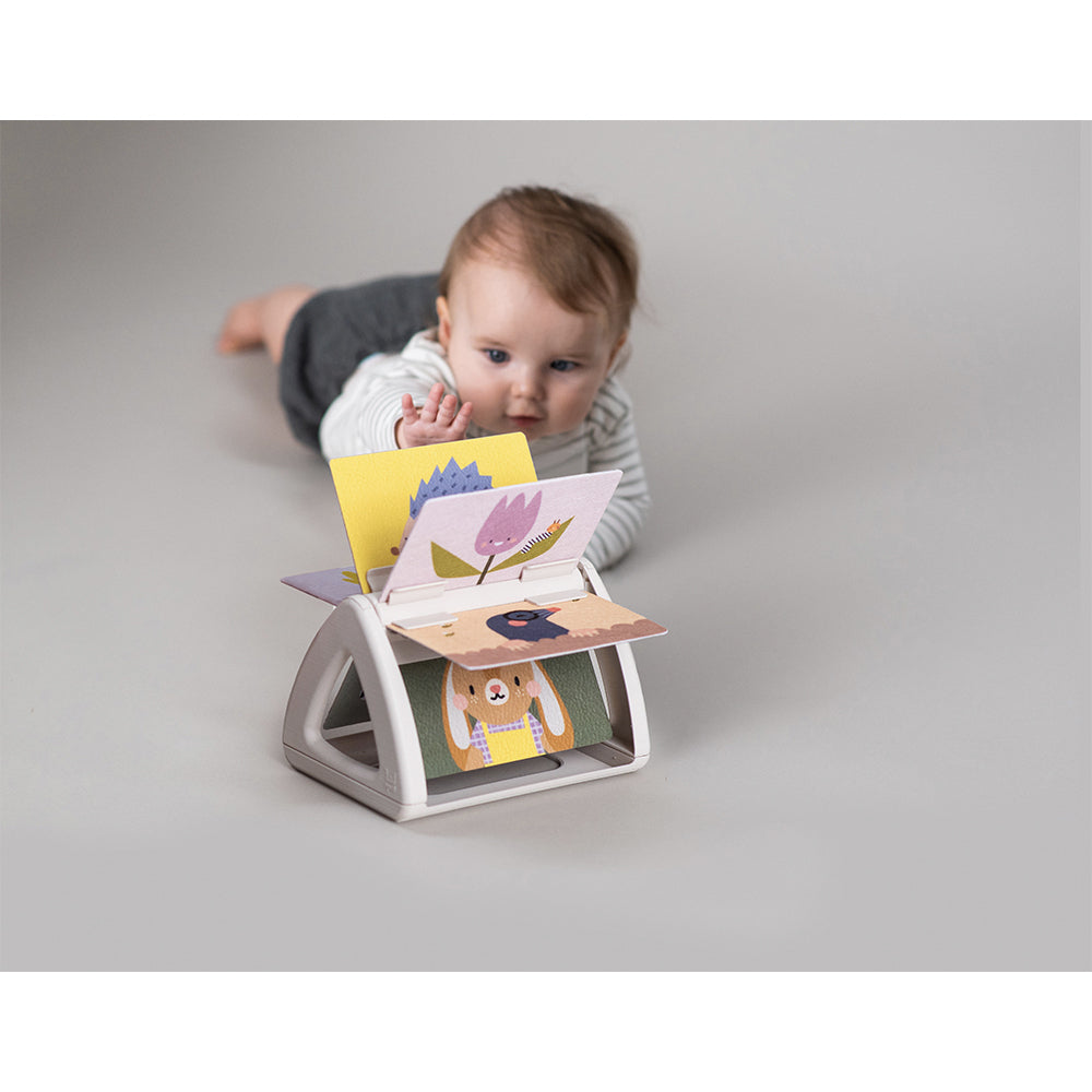 TAF Toys Tummy Time Spinning Book Infant/Baby Toy 0m+