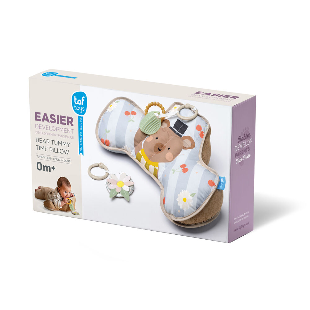 Taf Toys Tummy Time Pillow Bear Design Soft Support Babies/Toddlers 0m+