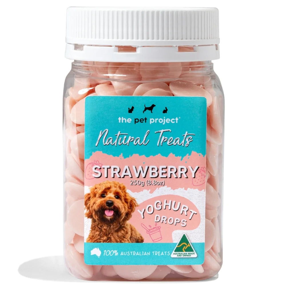 2pc The Pet Project Yoghurt Drops Strawberry/Banana Dog/Pet Treat