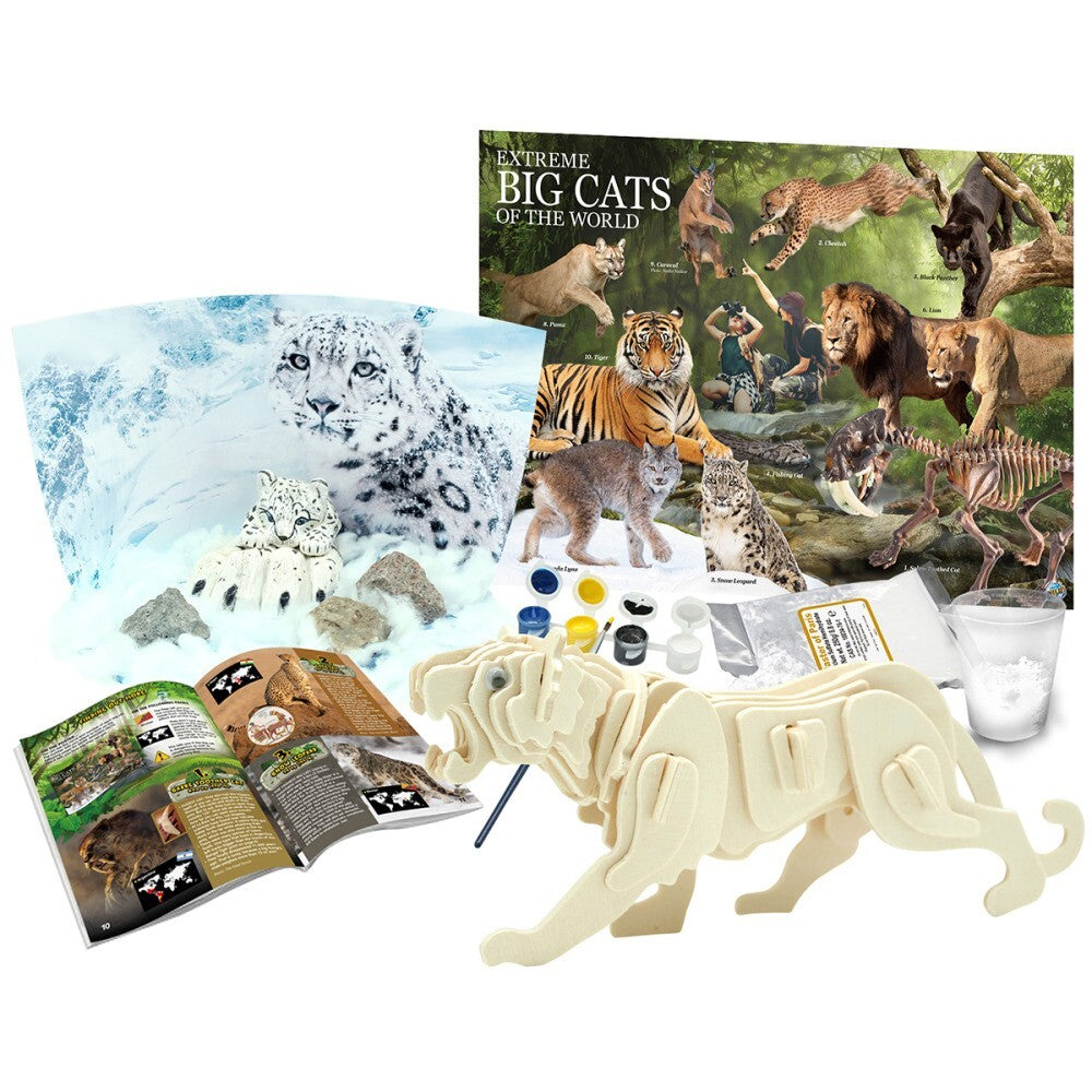 Australian Geographic Extreme Big Cats of the World Kids Toy 6+