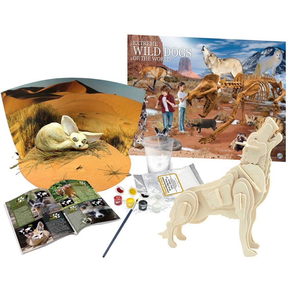 Australian Geographic Extreme Wild Dogs of the World Kids Toy 6+