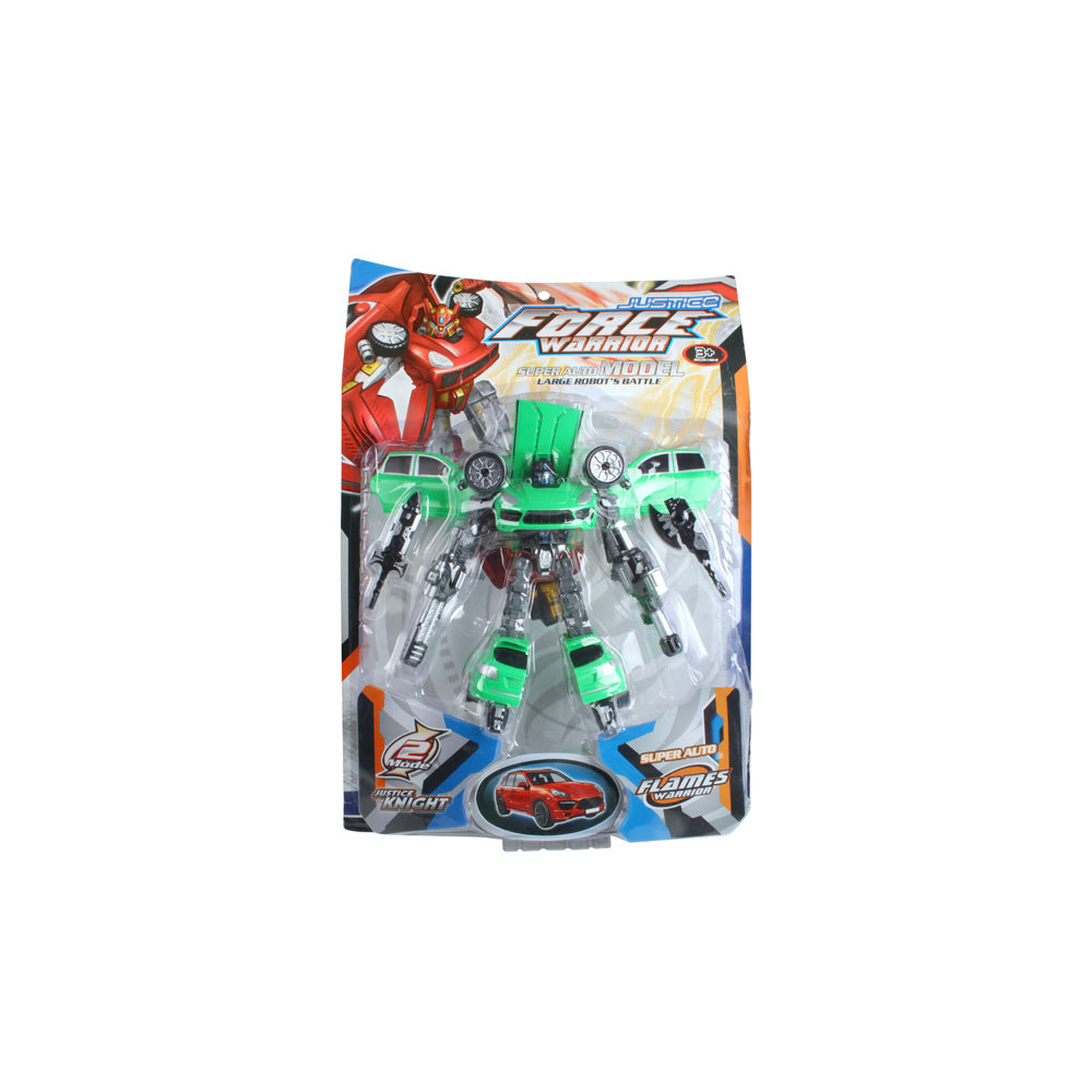 Toylife 49cm Warrior Transformer w/ Accessory Kids Toy Assorted 3y+
