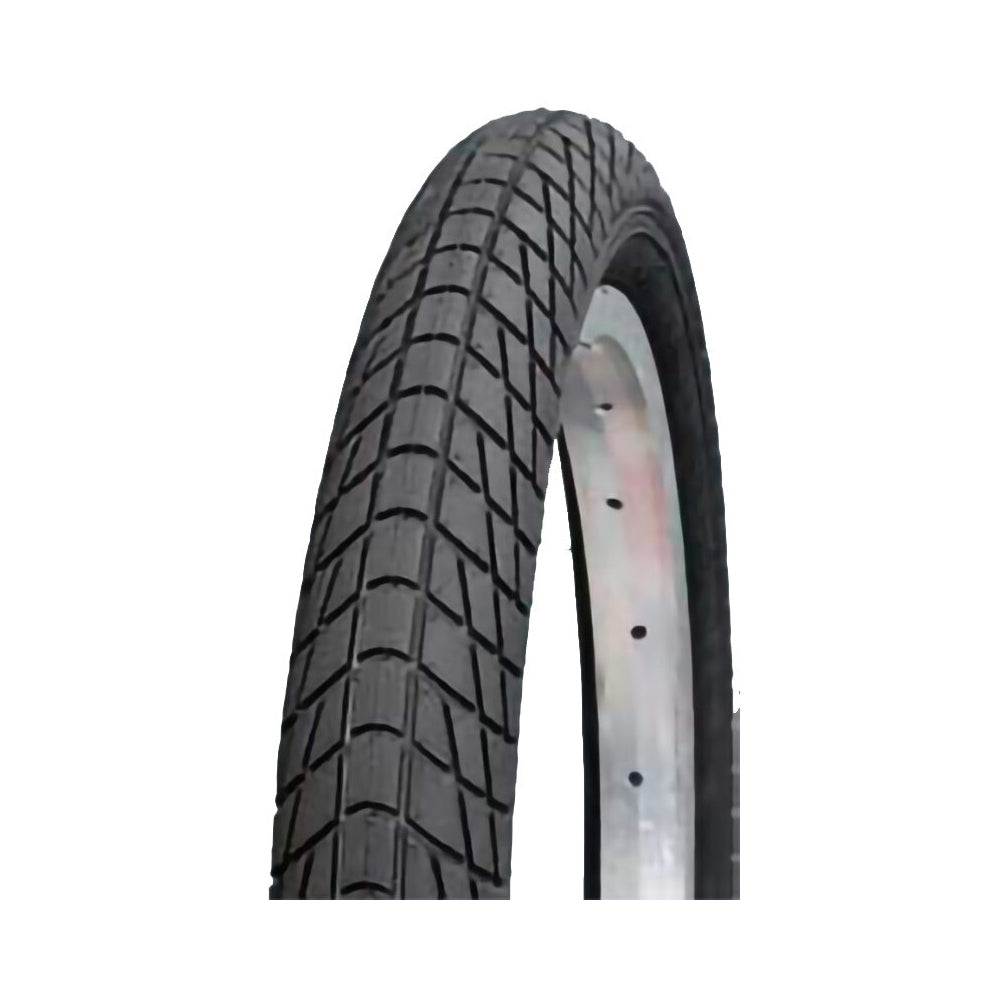 2PK AirPro BMX/Freestyle Bicycle Tyre Replacement 16x1.95'' Black