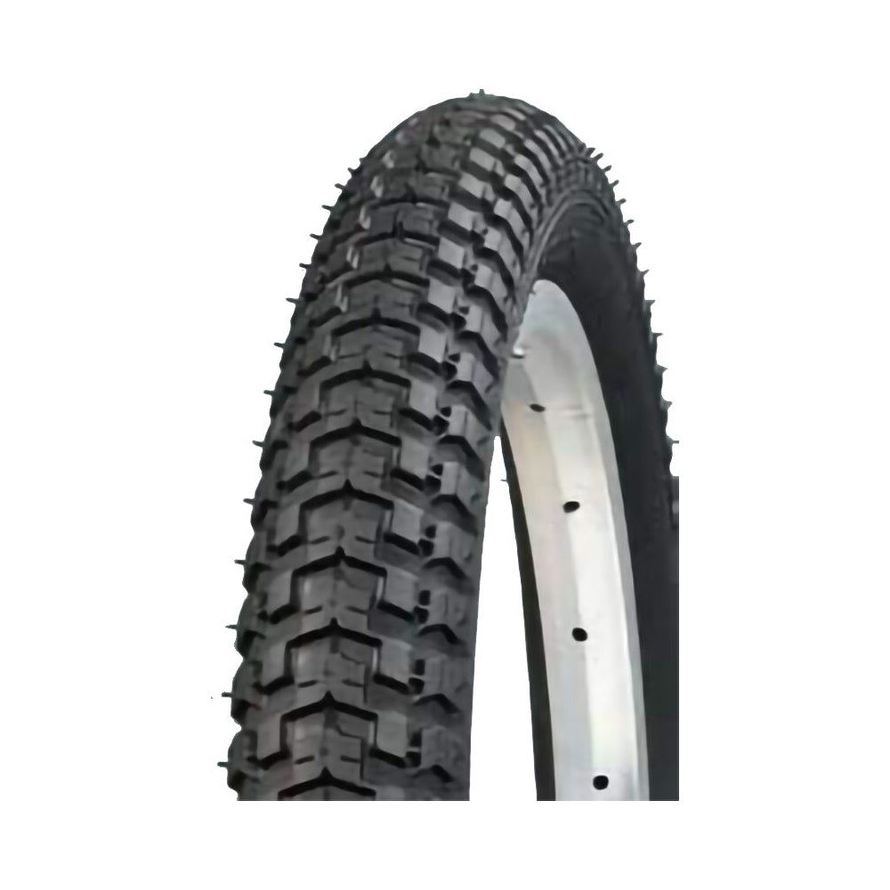 2PK AirPro BMX/Freestyle Bicycle Tyre Replacement 20x2.125'' Black