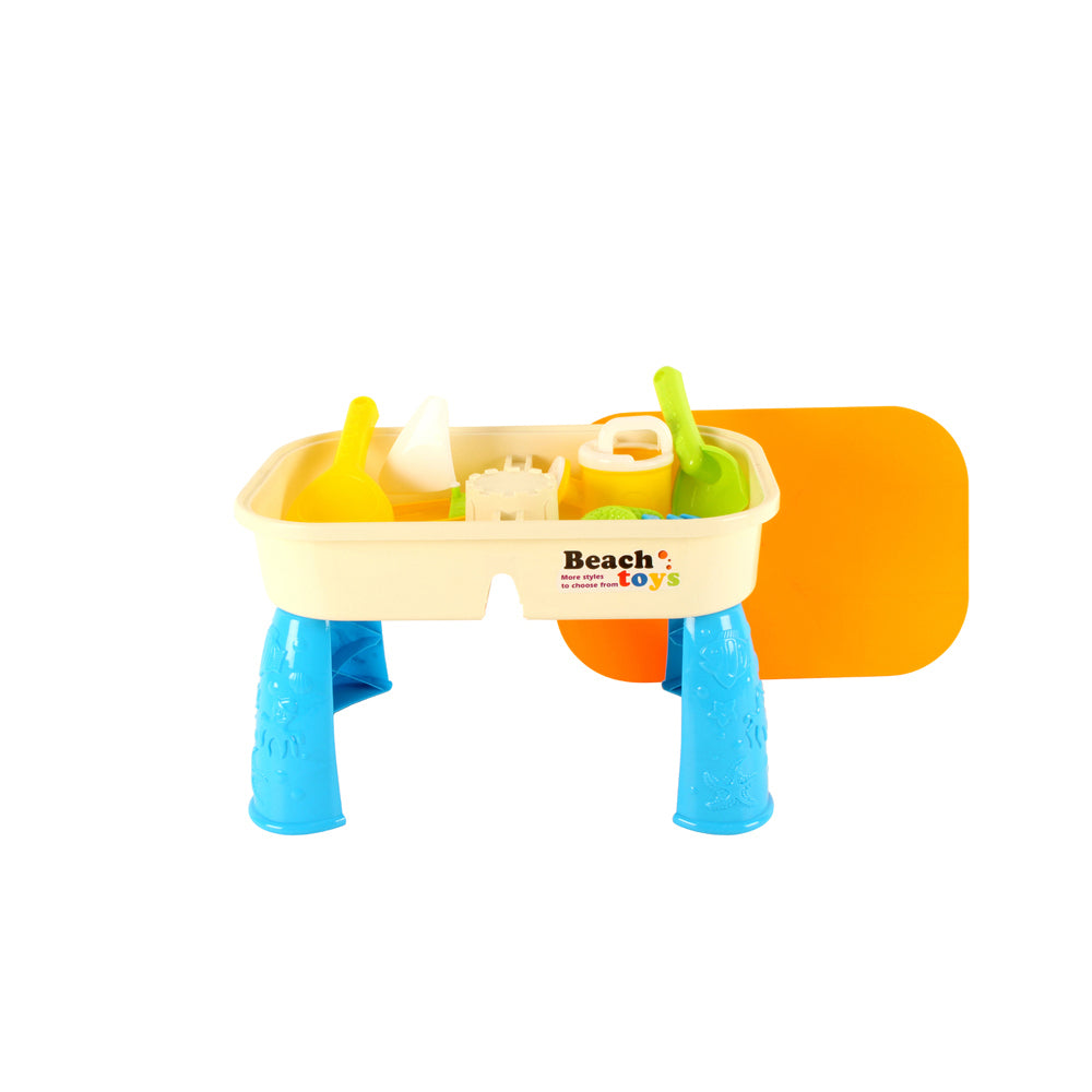 10pc Toys For Fun Beach Table Set Sand Toys Kids 3+