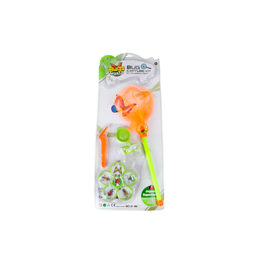 2PK Razoo Bugs World Capture Kit With Net Assorted 63x25cm 3+