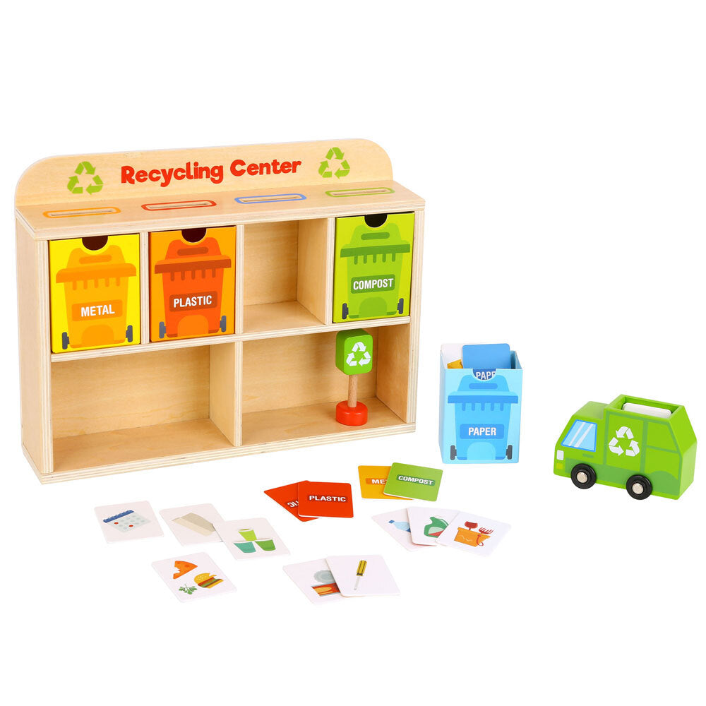 39pc Tooky Toy Recycling Centre 3y+