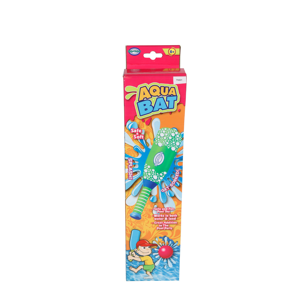 Toylife 39cm Plastic Aqua Splash Bat Bounce Ball w/ Pump 6y+