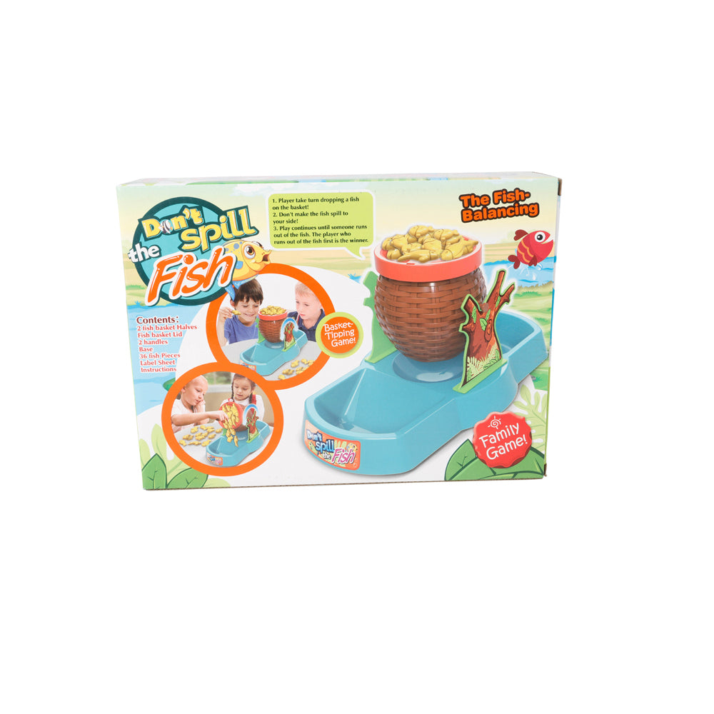 2x 42Pce Razoo Don’T Spill The Fish Basket Tipping Game 27x20cm 3+