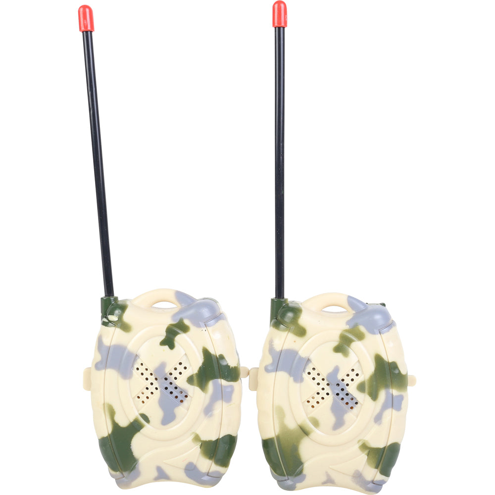 2pc Toylife Pink & Camo Walkie Talkies Kids Toy Assorted 3y+