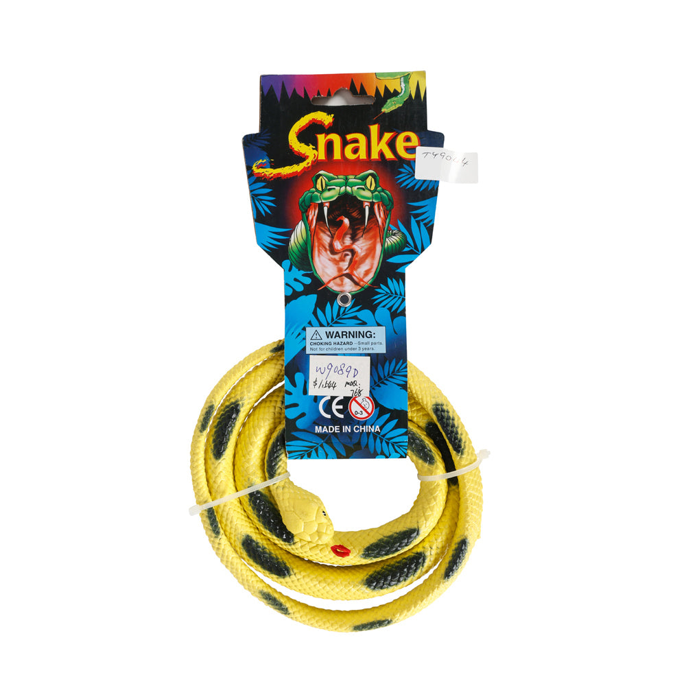 2PK Razoo Rubber Heavy Duty Snake Kids/Childrens Play Toy 120cm 3+