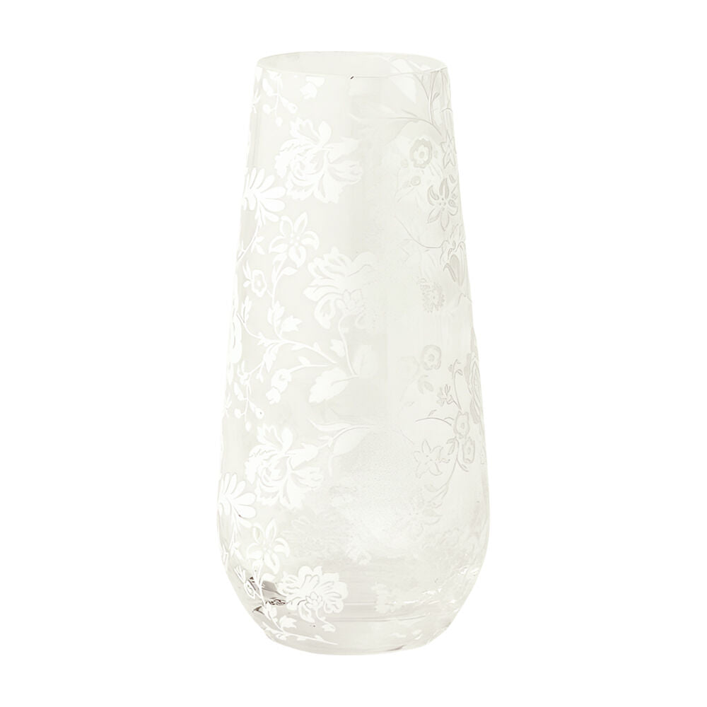 Pilbeam Living Aster Petite Vase Home/Kitchen Decor 7.5x16cm Clear