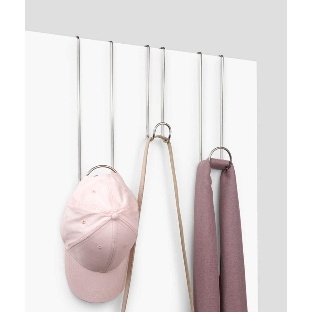 Umbra Swoop Over The Door Hook Nickel 34x8.2x10cm