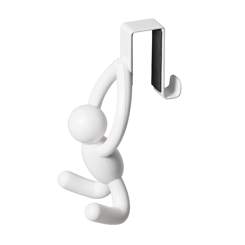 2pc Umbra Buddy Over The Cabinet Door Hook White 6x7.4x13cm