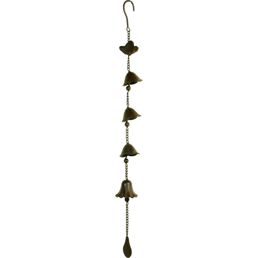 LVD Hanging Bells Metal Wind Chime Home/Garden Decor - Rustic