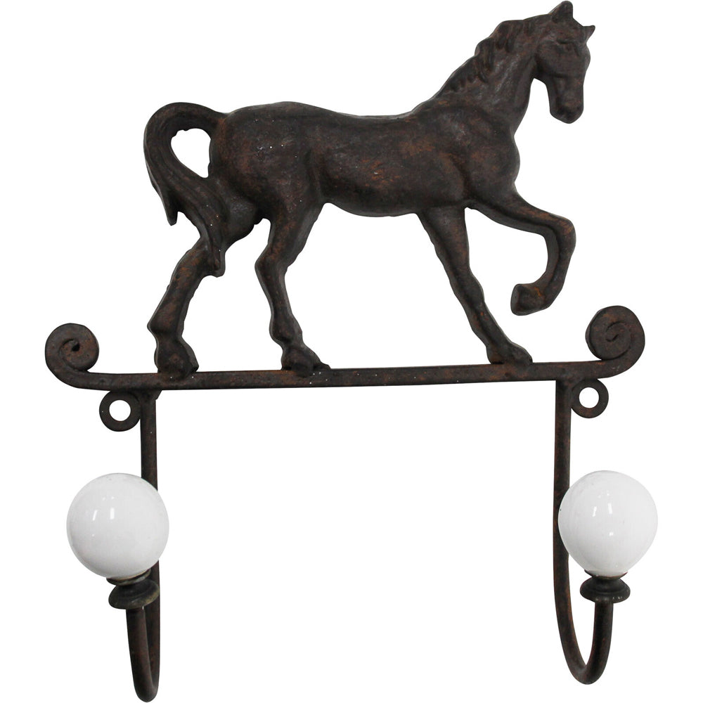 2PK LVD Double Horse Hook Decorative Home Decor Organisation