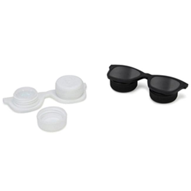 3PK Umbra U-Lens Contact Storage Case Black 10x3.8x7.5cm