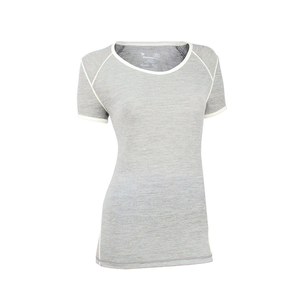 Wilderness Womens Short Sleeve Tee Top Size 14 Activewear Grey Heather