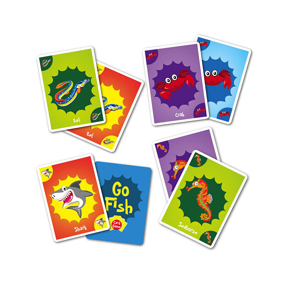 Briarpatch Go Fish Kids Beginner Playing Card Game 2-4 Players 4Y+