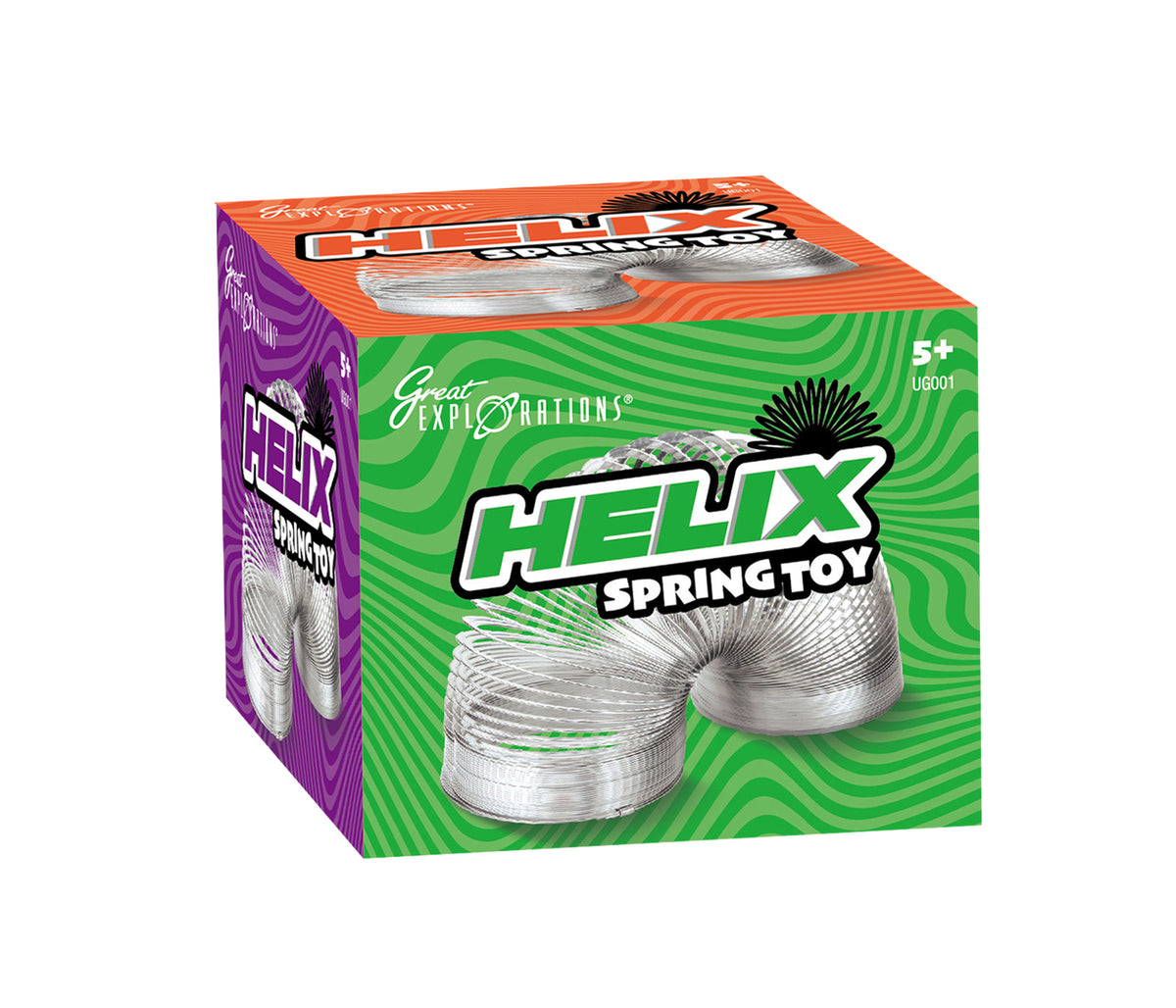 2PK Great Explorations Helix Spring Interactive Kids Toy 5+