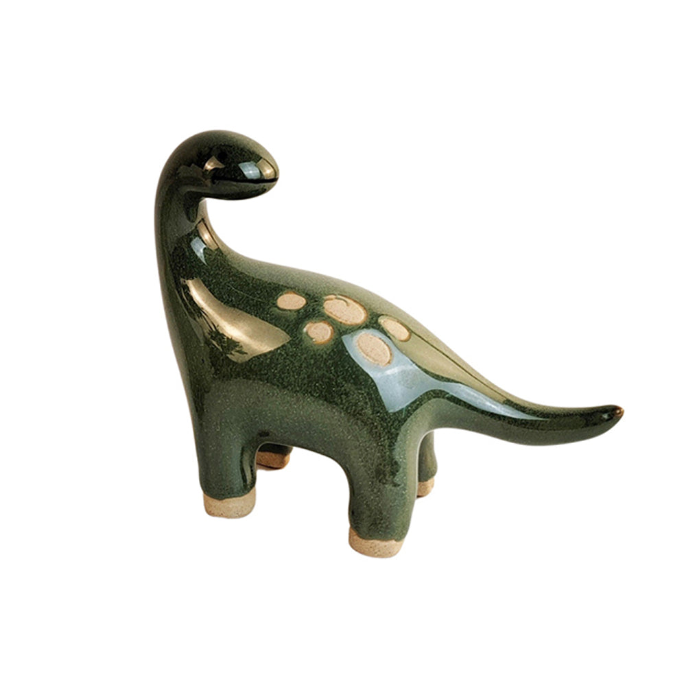 4x Urban 9cm Dinosaur Plant Pot Hanger Garden Green - Assorted