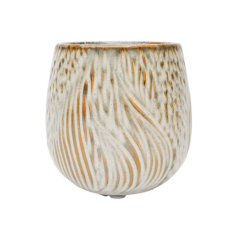 Urban Aria Minimalist Home/Garden Plant Pot White Planter Small 11cm