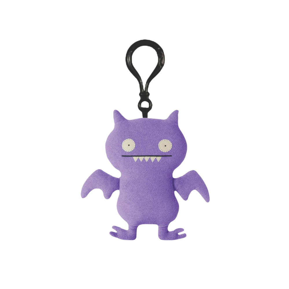 ThinkFun Uglydoll Ice Bat Purple Backpack Clip Kids Bag Accessory