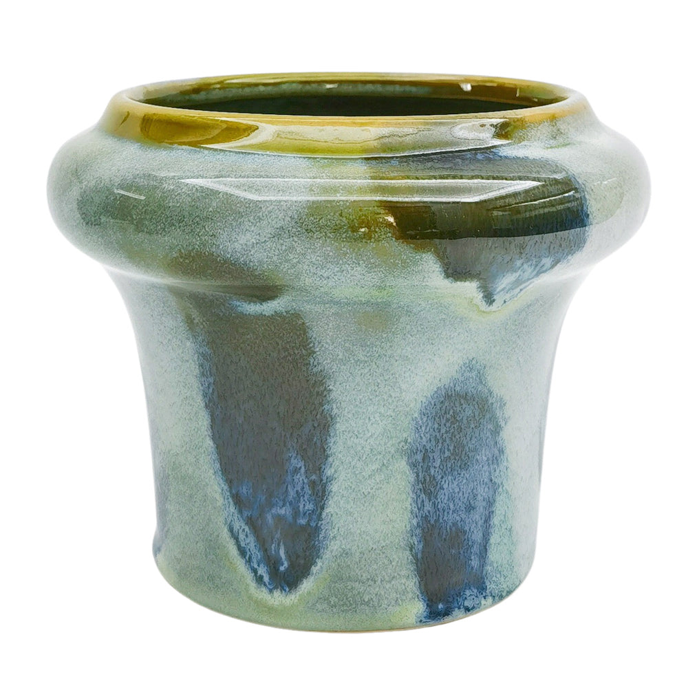 2PK Urban Bronte Planter Green 11cm Home Decorative Garden Decor