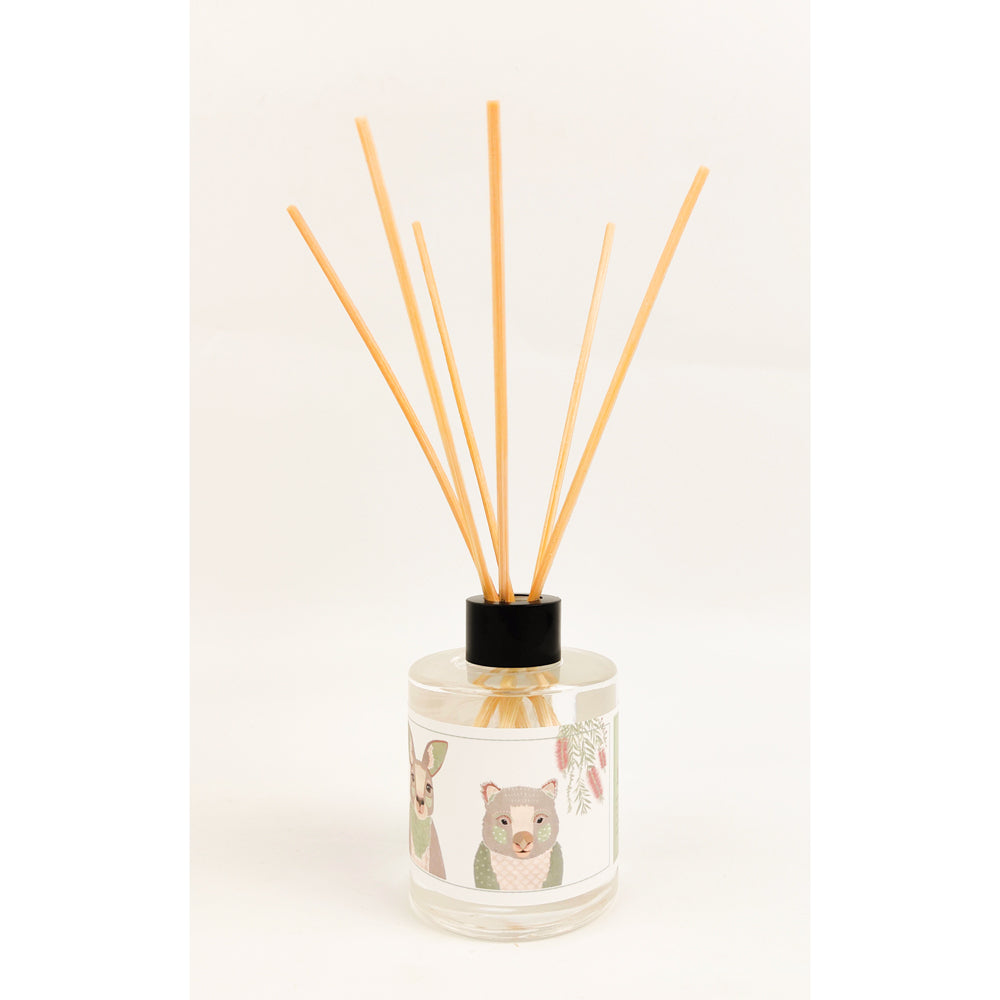 Urban Australian Botanicals Frankie B 140ml Reed Diffuser - Grey/Green