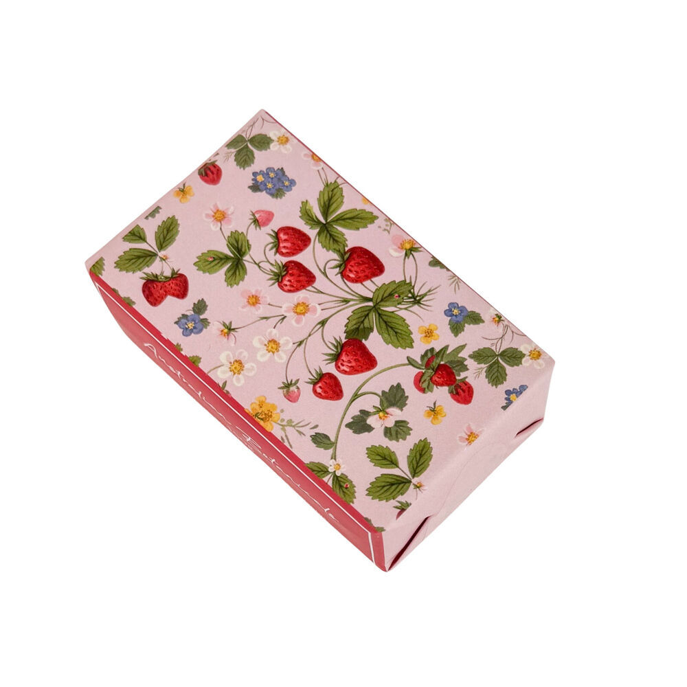 6PK Urban Australian Botanicals Body Care Strawberry Fields Soap 150g Pink/Red