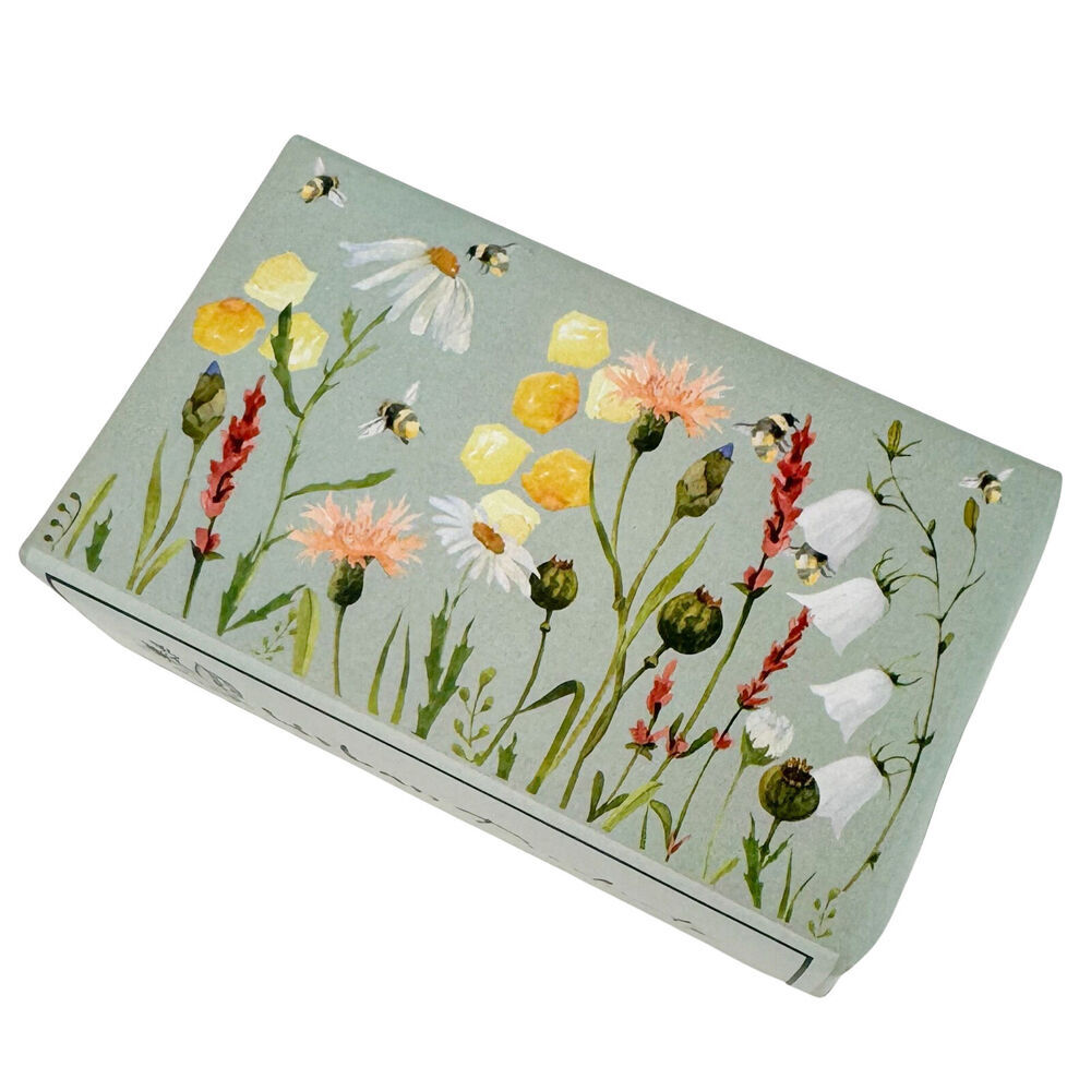 6PK Urban Australian Botanicals Body Care Bee Meadow Bar Soap 150g Sage Green