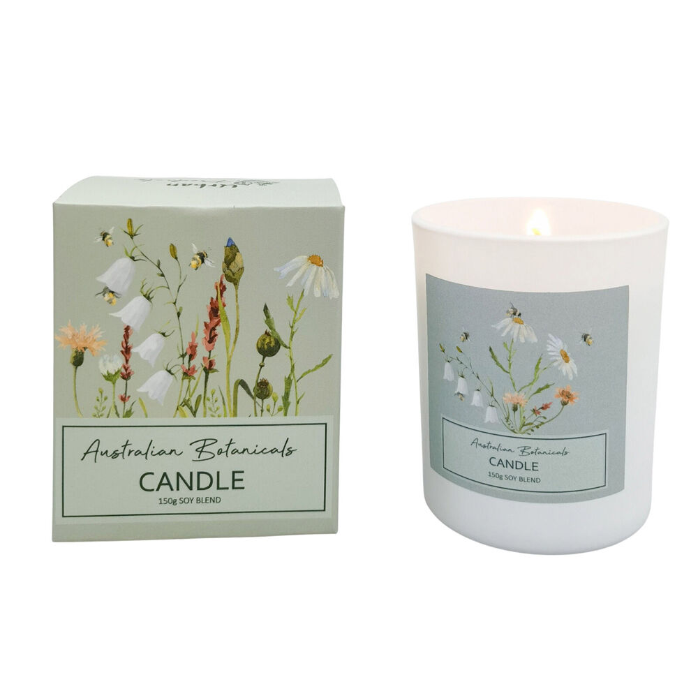 Urban Australian Botanicals Bee Meadow Soy Blend One-Wick Candle 150g