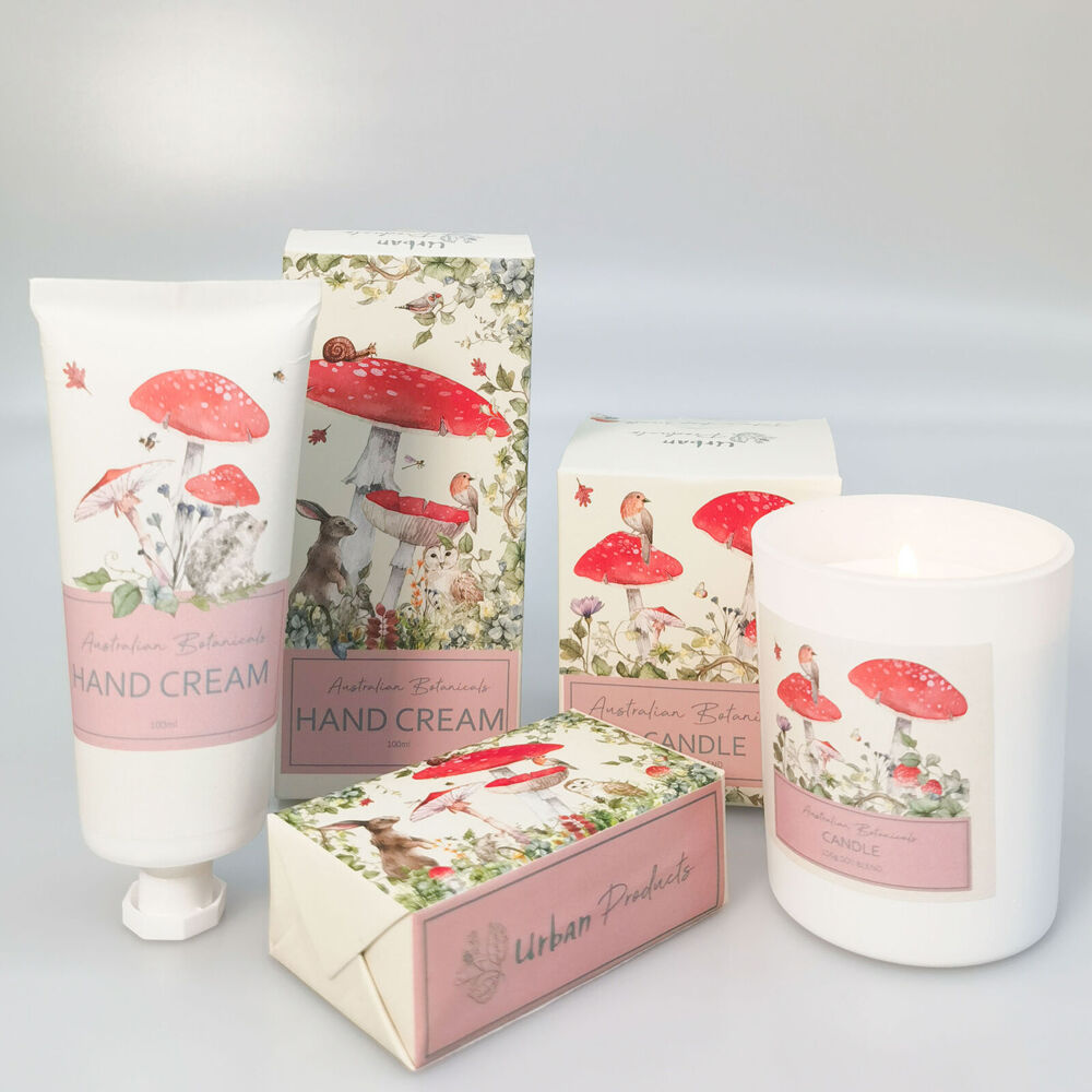 Urban Australian Botanicals Enchanted Garden Soy Blend One-Wick Candle 150g