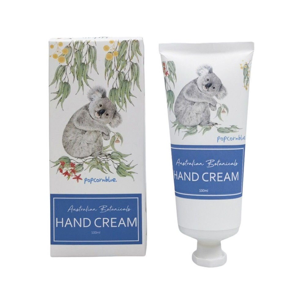 3x Urban Australian Botanicals Popcorn Blue Hand Cream 100g White/Blue