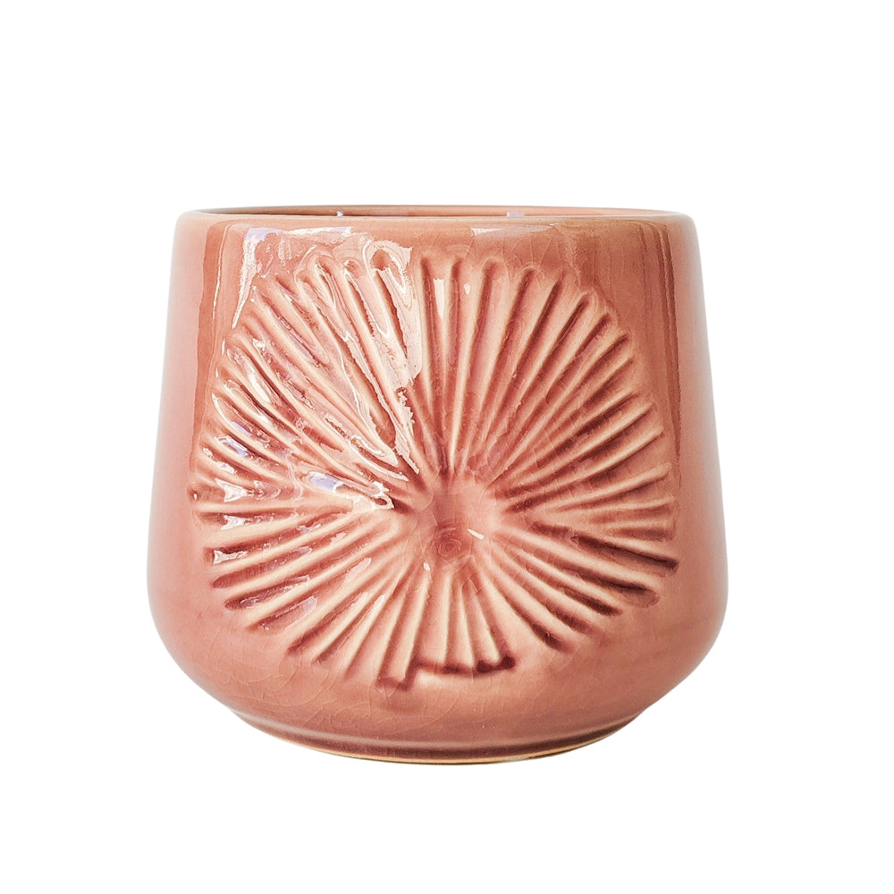 2PK Urban Products Burst Planter Home Decor Salmon 13cm