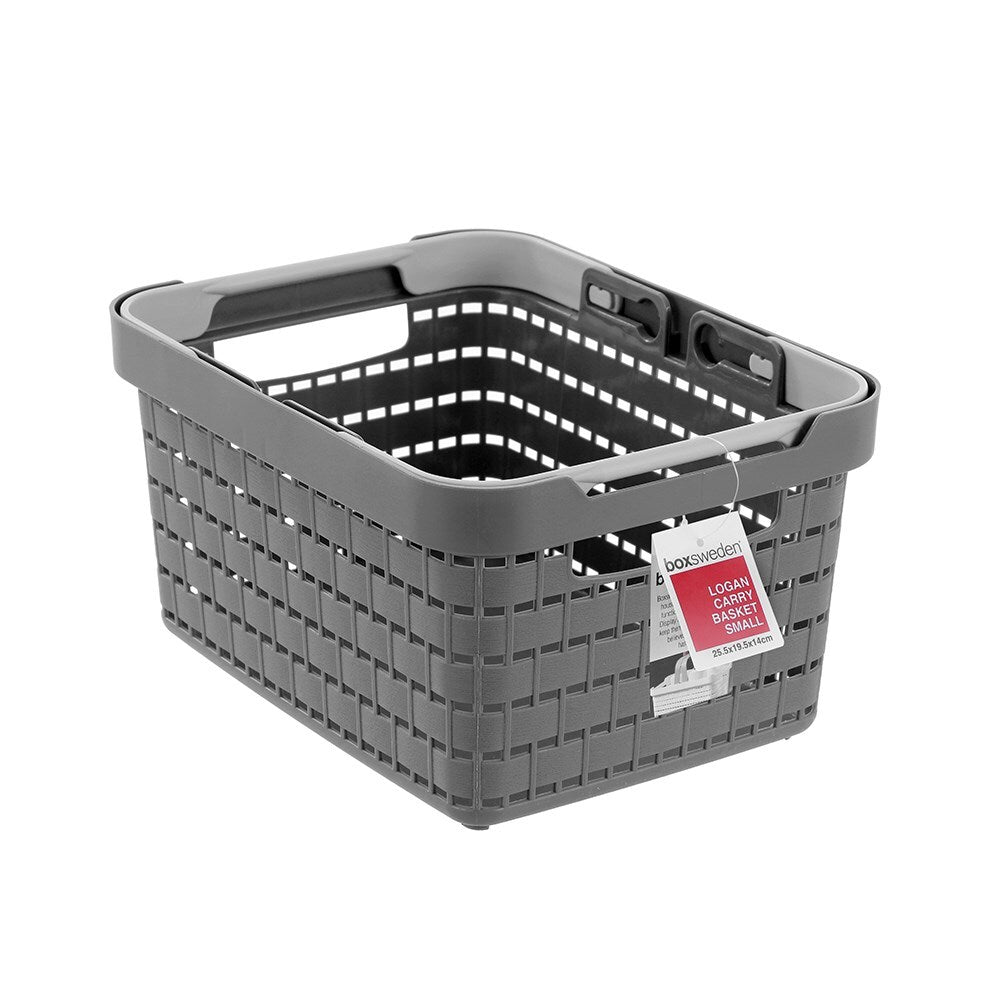 Boxsweden 25.5cm Logan Carry Basket Small - Assorted