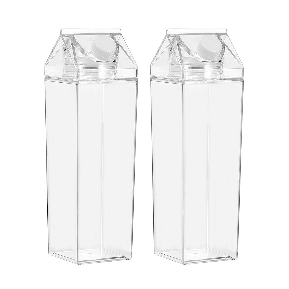 2PK Boxsweden 1L Crystal Fridge Bottle